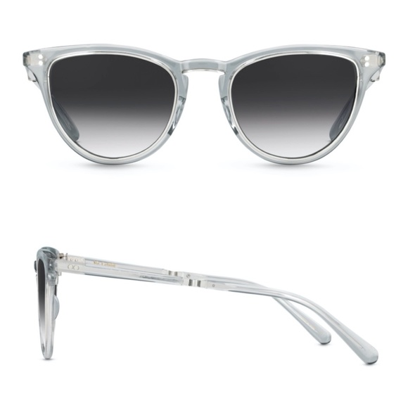 MR. LEIGHT Runyon S 51 Greystone Platinum Black Gradient Sunglasses NWT